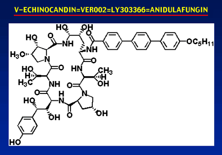anidulafungin structure